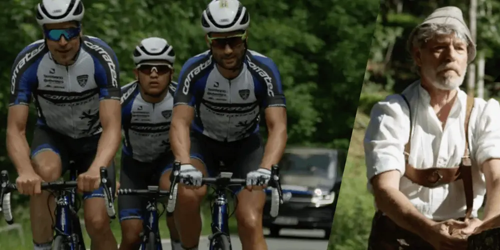 Team corratec fährt in der Gruppe