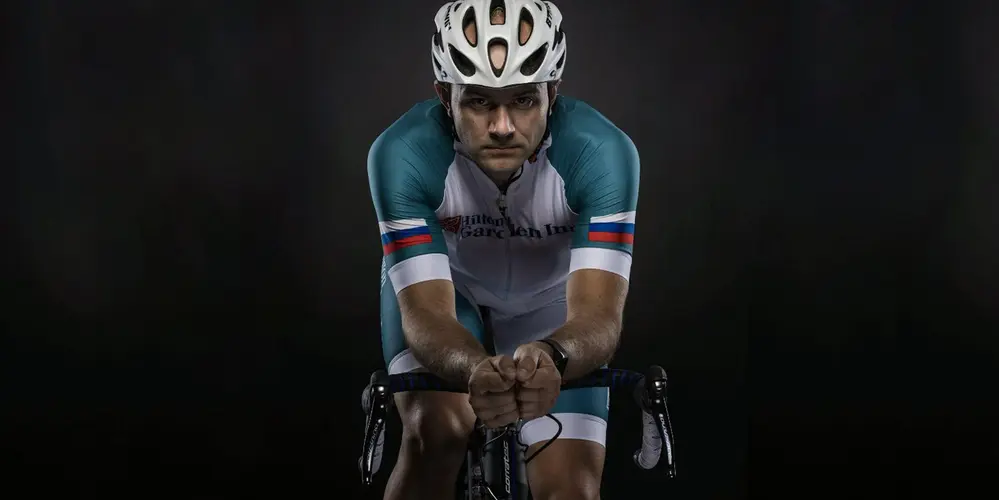 Studioaufnahme von Alexey Shchebelin auf corratec Rad
