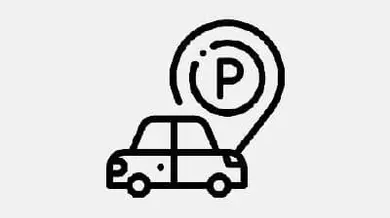 Icon Auto am Parkplatz