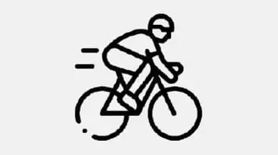 Icon Fahrradfahrer