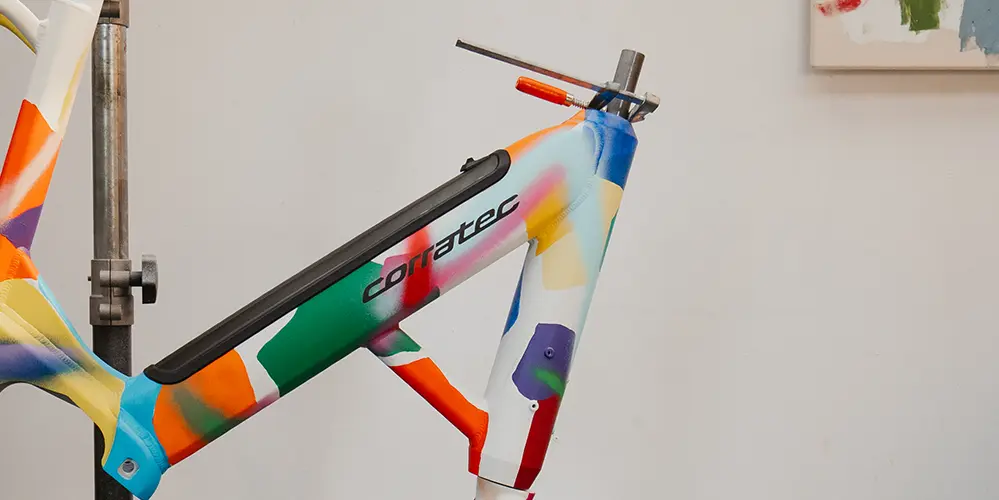 corratec Life S Art Bike gestaltet von Annette Werndl