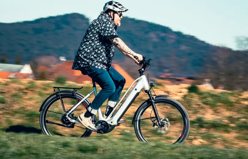 E-Bike-Rahmen für schwere Fahrer stabil bis 180 kg Systemgewicht