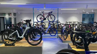 Beratung und Probefahrt im corratec Flagship Store