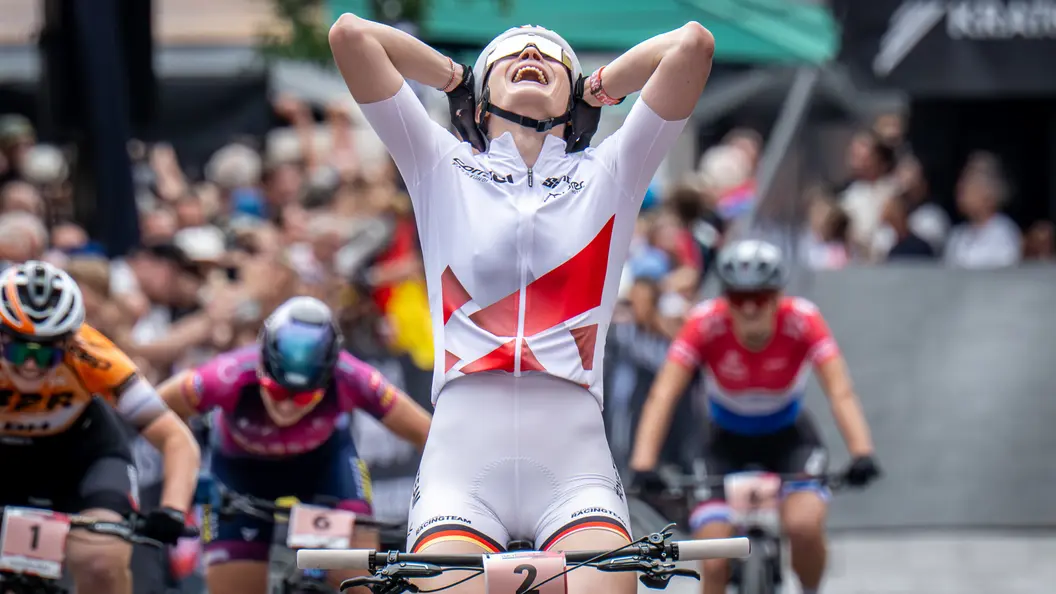 Sieg von Marion Fromberger beim UCI Eliminator Weltcup in Aalen