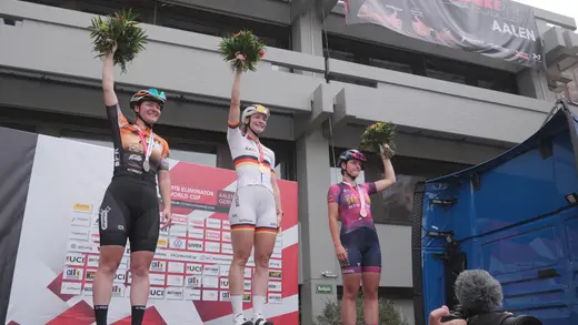 Sieg von Marion Fromberger beim UCI Eliminator Weltcup in Aalen