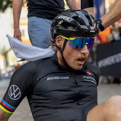Simon Gegenheimer nach einem Rennen