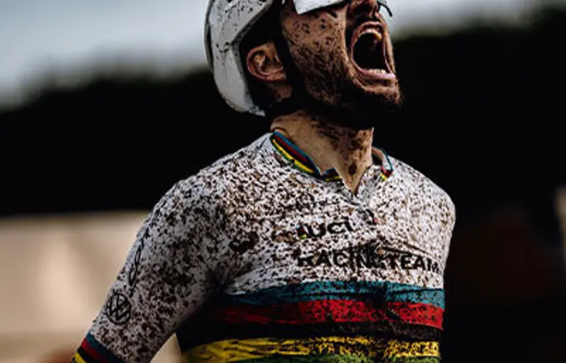 Titouan Perrin-Ganier after a race