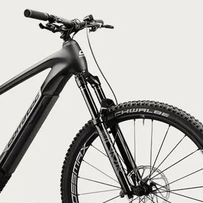 Fahrrad mit integriertem C-Finder