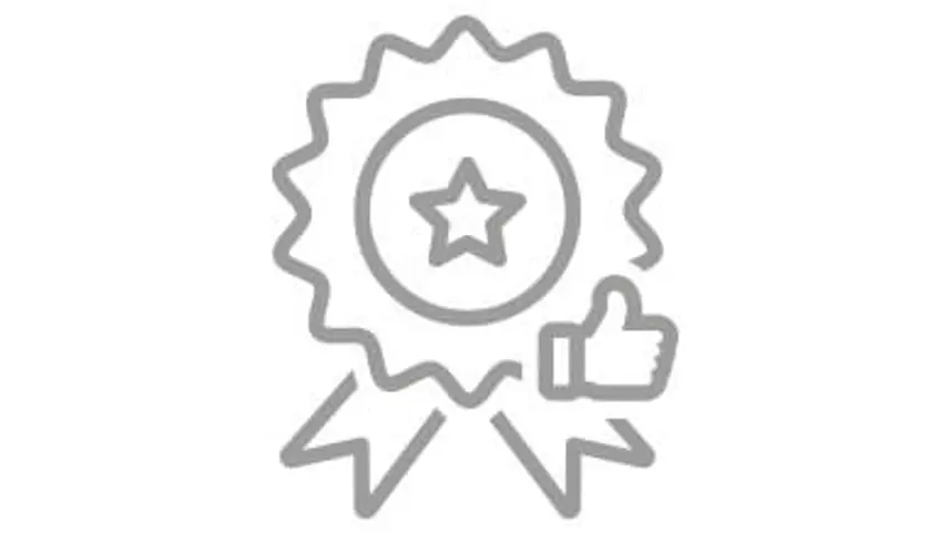 Icon für Hochwertigkeit