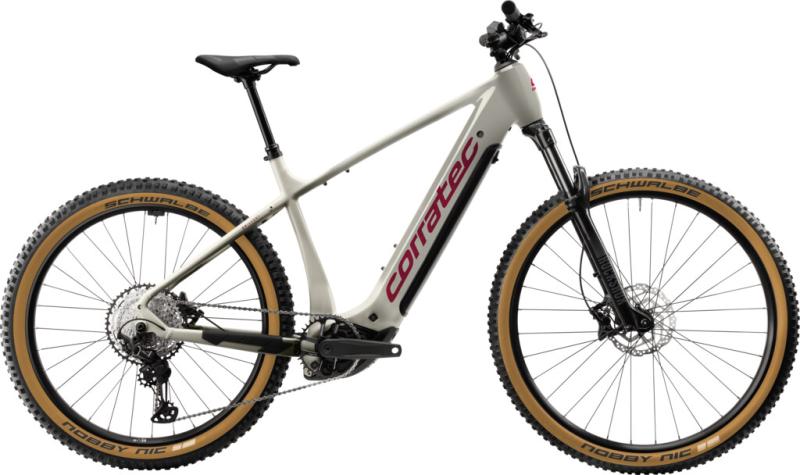 corratec | E-Power X-Vert Race Gent Light Grey, Dark Red, Dark
