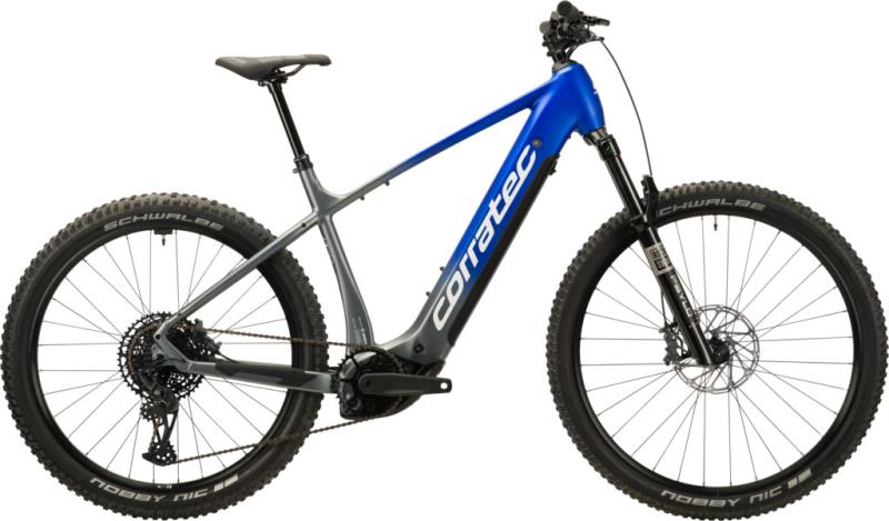 corratec | E-Power X-Vert Factory Blue, Dark Silver, White