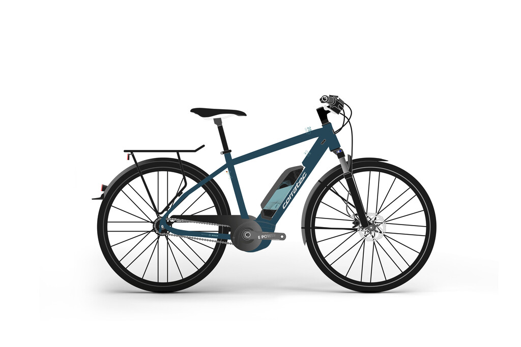 Artikelbild 1 des Artikels “E-Power Urban 28 Fusion Tube AP5 11S Gent Dark Blue, Light Blue, Silver | 55“