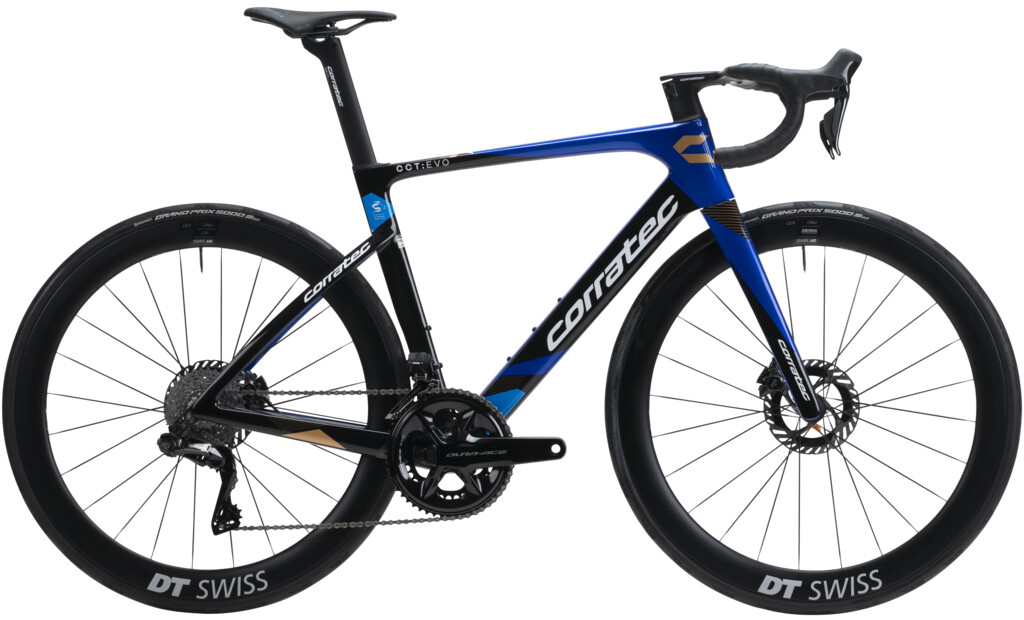 Artikelbild 1 des Artikels “CCT Evo Factory Di2 Black, Blue, White, Gold | 46“